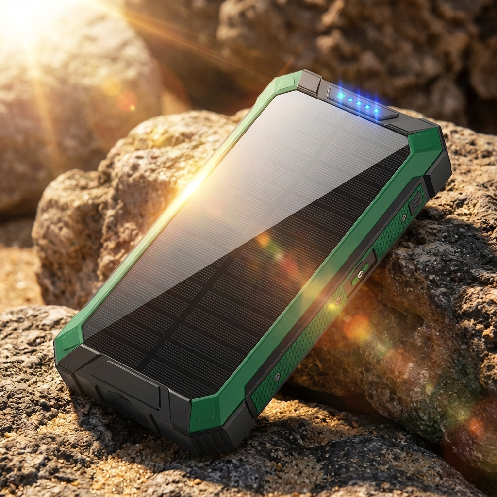 SurviveCharge™ Portable Solar Power Bank