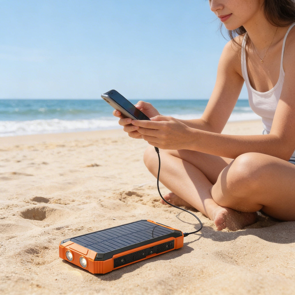 SurviveCharge™ Portable Solar Power Bank